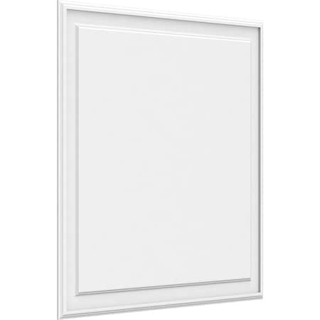 Ekena Millwork Legacy Raised Panel Decorative Wall Panel, 38"W x 38"H x 5/8"P WALP38X38X062LEG